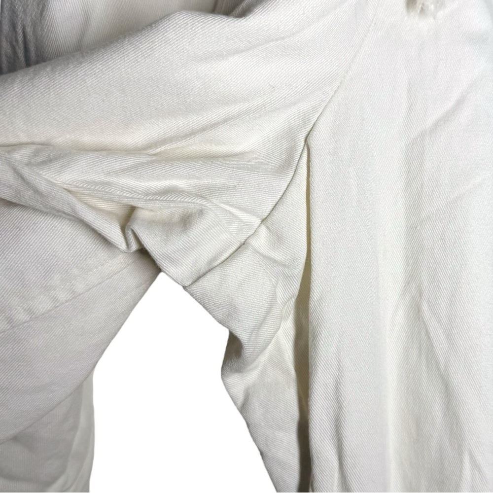 Na Nin Cream Cotton French Twill Cooper Wide Leg Balloon Cargo Pants XS - Picture 11 of 15